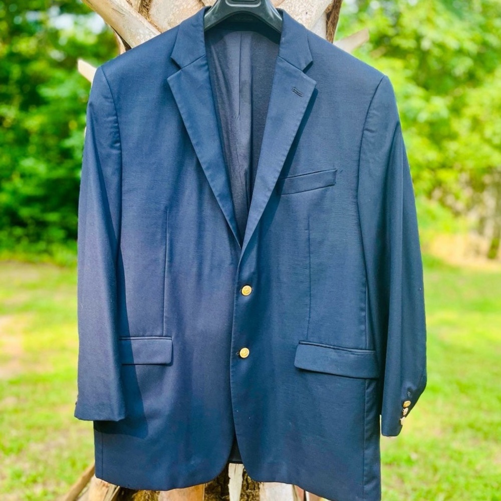 Lauren Ralph Lauren Classic Navy Blazer